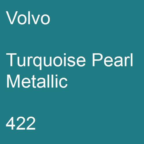 Volvo, Turquoise Pearl Metallic, 422.